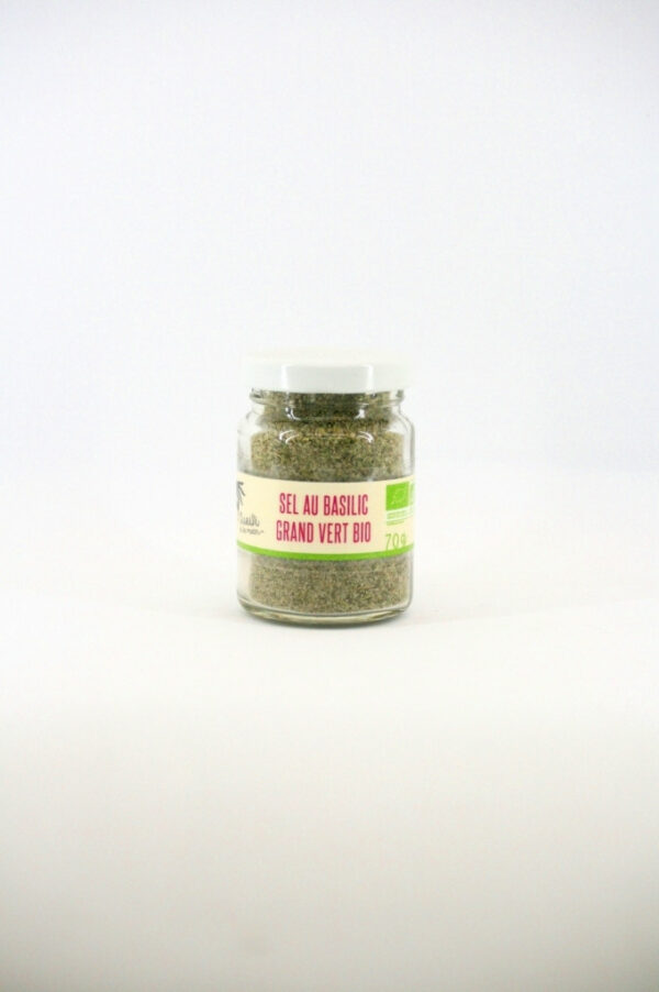 sel au basilic grand vert