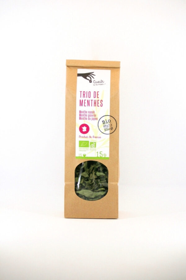 trio de menthes bio